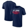 thumbnail image 1 of St. Louis Cardinals Men's Navy Zero In Cotton T-Shirt, Up to Size 3XL, 1 of 1