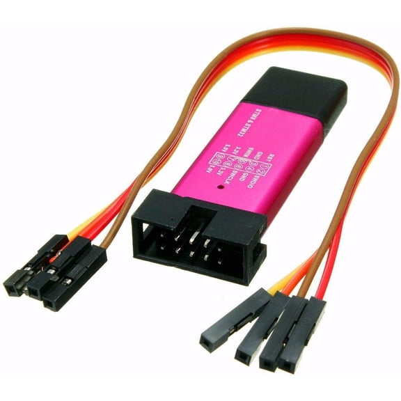 ST-Link V2 Programmer & Debugger for STM32 and STM8, with Cable, Random Color
