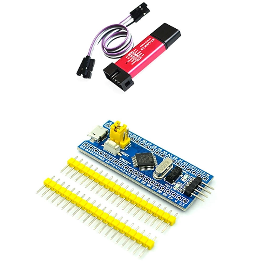 ST-Link V2 Programming Unit Emulator Downloader + 40Pin STM32F103C6T6 ...