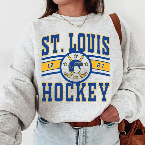 ST. Louis Sweatshirt , Blues Sweater,Hockey Fan Shirt, ST. Louis Ice Hockey