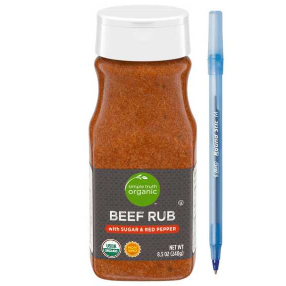 ST Organic Beef BBQ Rub 8.5 oz