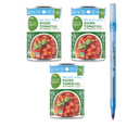 thumbnail image 1 of ST Organic No Salt Added Diced Tomatoes in Tomato Juice 43.5 OZ 3-CAN, 1 of 1