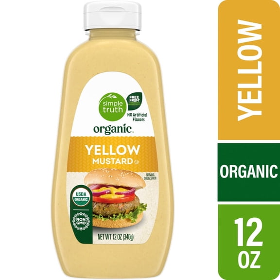 ST Organic Yellow Mustard 12 oz