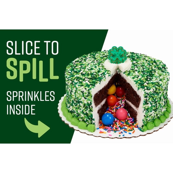 ST PATRICKS DAY PINATA CAKE