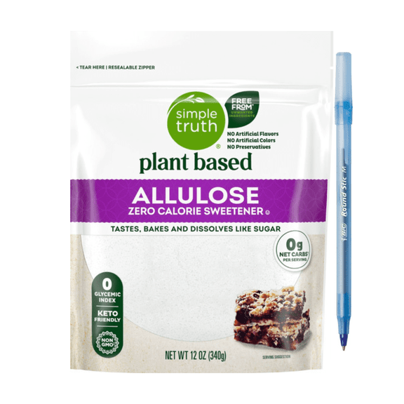 ST Plant Based Zero Calorie Allulose Sweetener 12 oz