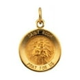 thumbnail image 1 of ST.ROCH MEDAL - 14K Yellow / Gold / 15.00 MM / 0.88 DWT, 1 of 5