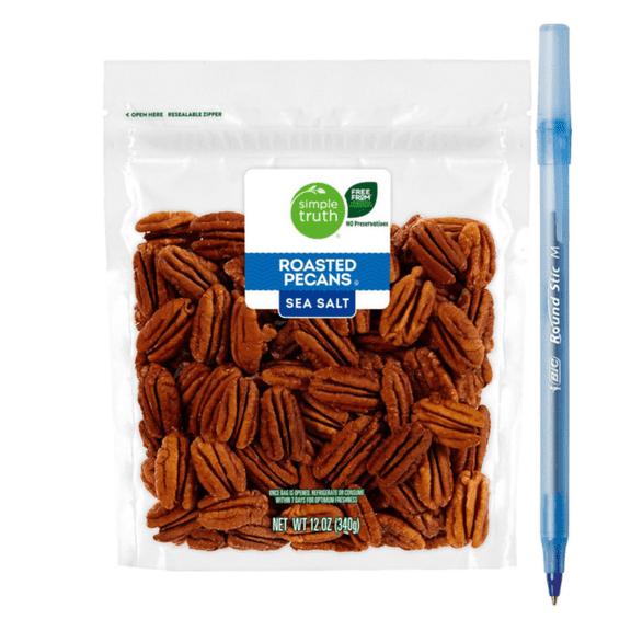 ST Sea Salt Roasted Pecans 12 oz