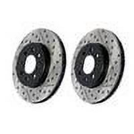 ST Slot & Drill Brake Rotors Fits select: 2011-2018 VOLKSWAGEN JETTA, 2012-2022 VOLKSWAGEN PASSAT