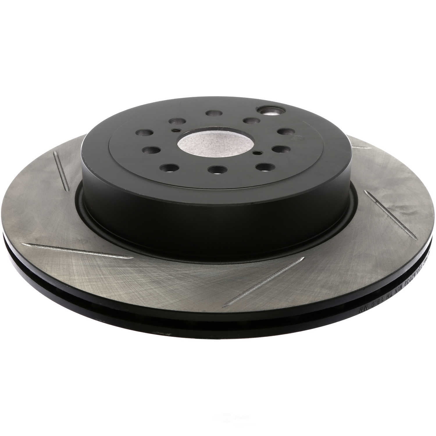 StopTech 126.47039SR Sport Slotted Disc Brake Rotors, European style brake pad compounds. Slotted