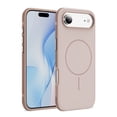 thumbnail image 1 of ST SoleMe.Tc Magnetic for iPhone 17 Air Case with Metal Buttons (Compatible with MagSafe), Shockproof & Anti-Fingerprint Two-Color Phone Cover, 2025, Desert Gold, 1 of 9