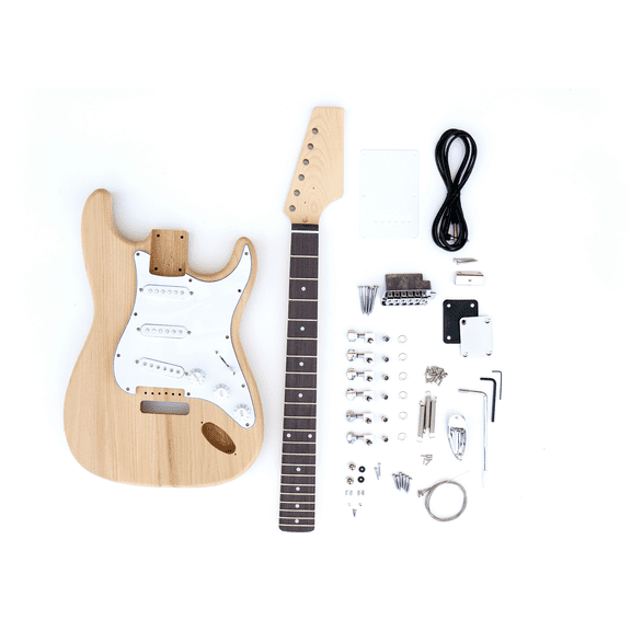 ST Style Ash Body Build Your Own Guitar Kit