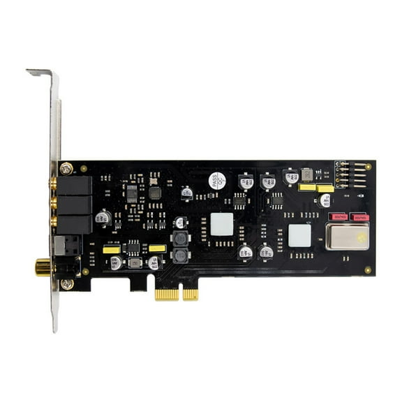ST113 PCIe Sound Card SSS1700 Chip Upgraded Transmission, Low Profile Bracket for PC Music Production, Streaming