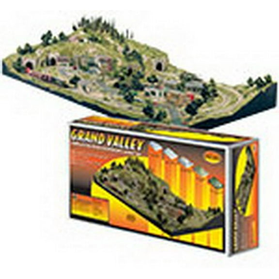ST1483 Grand Valley Layout HO Multi-Colored