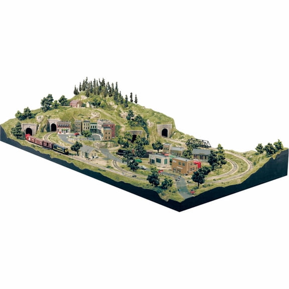ST1483 Grand Valley Layout HO Multi-Colored