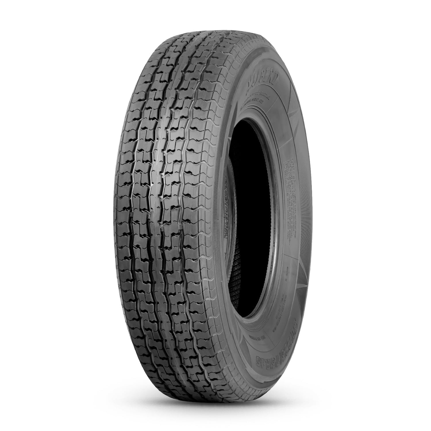 FREE COUNTRY Premium Trailer Tires ST 205/75R14 8PR Load Range D Steel Belted Radial W Scuff Guard Set Of 4 - View #5