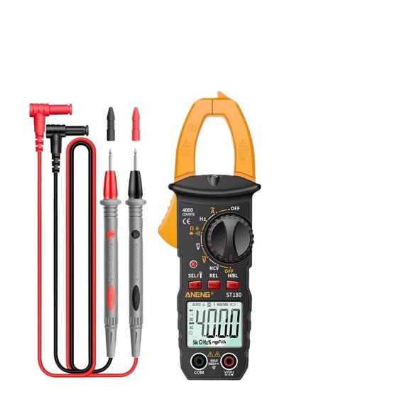 ST180 4000Counts True RMS AC DC Digital Clamp Meter NCV Detection