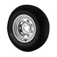 thumbnail image 1 of ST205/75R14 Loadstar Trailer Tire LRC on 5 Bolt Galvanized Spoke Wheel, 1 of 4
