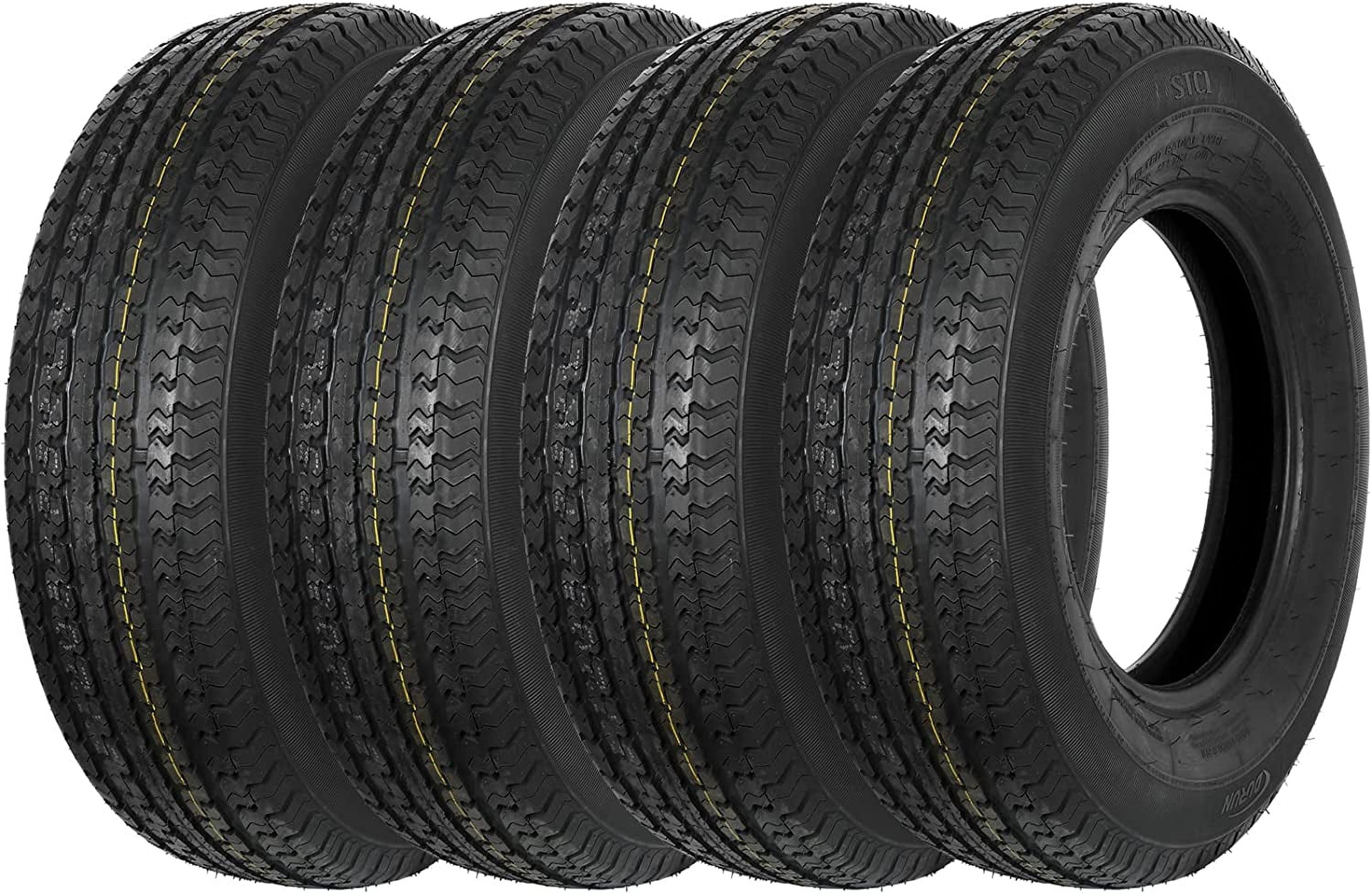 ST205/75R14 Radial Trailer Tire 205 75R14 Tires 8Ply Load Range D Set