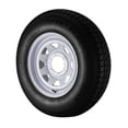 thumbnail image 1 of ST225/75D15 Loadstar Trailer Tire LRD on 6 Bolt White Spoke Wheel, 1 of 1