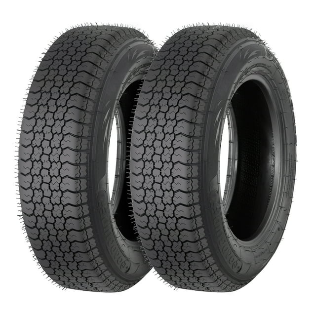 ST225/75D15 Trailer Tires, 6PR Load Range C, 15in Fuelsaving Designed Trailer Tires 225 75 15
