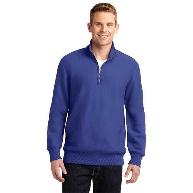 Sport-Tek Super Heavyweight 1/4-Zip Pullover Sweatshirt - 12 Oz Cotton/Poly Fleece