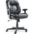 ST4819 Executive Swivel/Tilt Chair, Fixed TBar Arms, Black