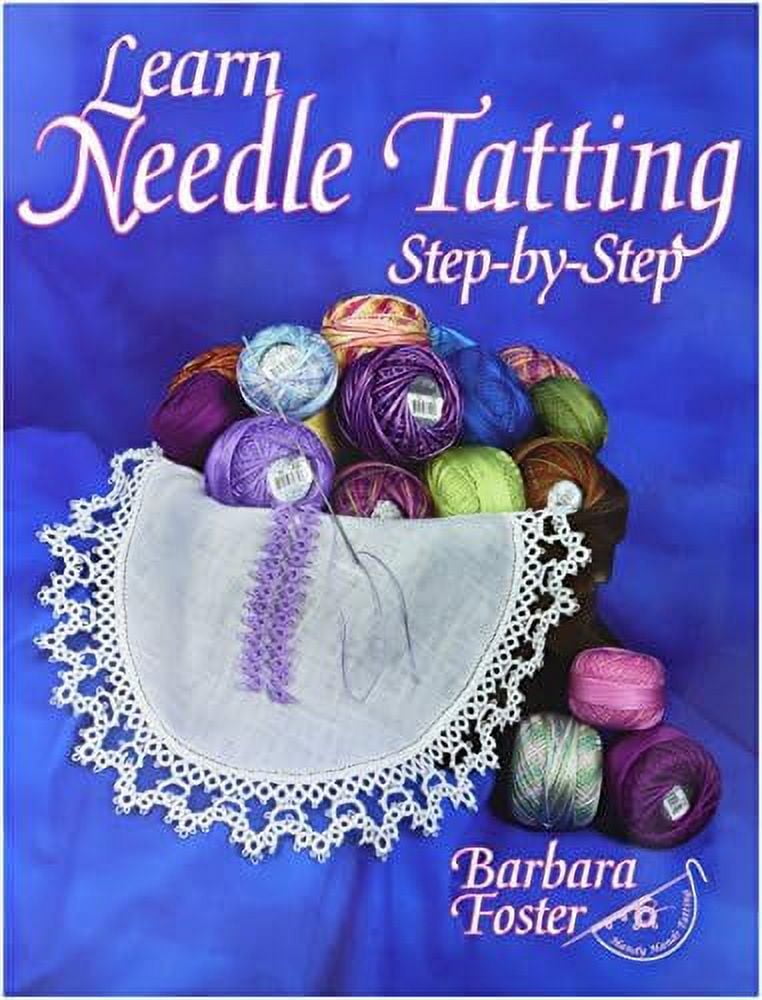 ST5P Needle Tatting Step By Step Kit , Red, 13.25 X 9 X 0.19