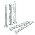 Database Design Thumbnail ST5x50mm White Screws Self Tapping Screws, 25 Pack Flat Head Phillips ...