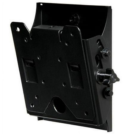 Peerless-AV - Tilt Display Wall Mount For Most 10" - 29" Flat Panel Displays - Black, Semi-gloss Black