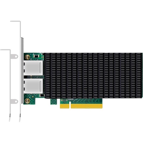 ST7318 2-Port 10Gb RJ45 Network Card with X540-AT2 Controller