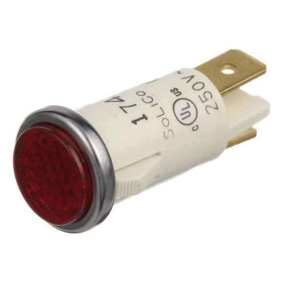 STA-2J-Y6690 Signal Light 1/2" Red 250V | Exact Fit Replacement for Star 2J-Y6690 | SHARPTEK.COM Parts | 180-Day Warranty