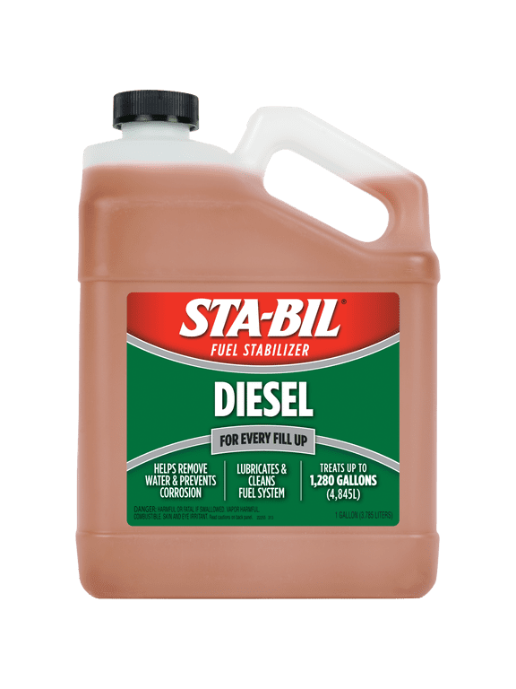 Diesel Fuel Stabilizer and Performance Improver - Keeps Diesel Fresh for up to 12 Months - Treats 1,280 Gallons, 1 Gallon, 128 fl. oz. (22255)