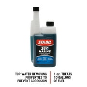 STA-BIL 360 Ethanol Treatment and Stabilizer - Fuel System and Injector Cleaner | Great for Boats & Watercrafts, In-Season Cleaning & Protection 32 fl. oz. (22240)