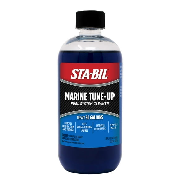 STA-BIL Marine Tune Up, 16 oz.– Fixes Rough Running Engines – Treats up to 50 Gallons – 16 oz