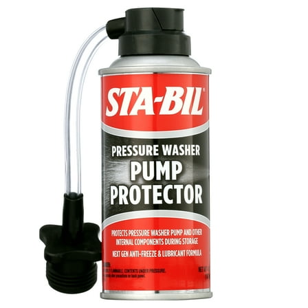 STA-BIL Pump Protector - Protects Pressure Washer Pumps, Anti-Freeze & Lubricant, 4 Ounces (22007)