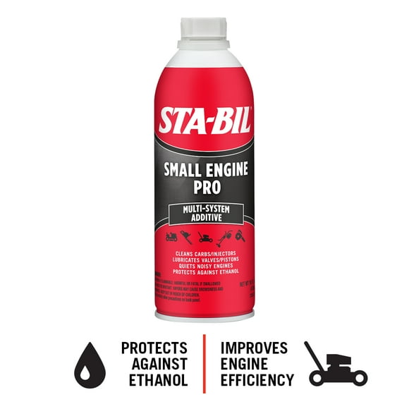 STA-BIL Small Engine Pro.  Multi-system Fuel Additive for Small Engines, 16 fl. oz. (22305)