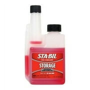 STA-BIL Storage Fuel Stabilizer 8 Oz. Protects Engine from Gum , Varnish , Rust , Corrosion. Treats 20 gallons of fuel.