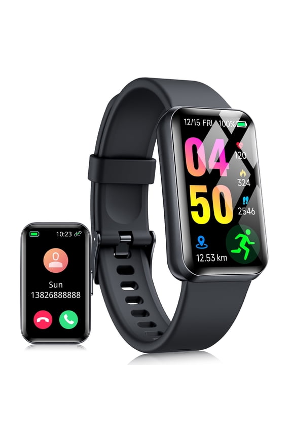 Smart Watch,IP68 Waterproof Smartwatch for Women Men 180+ Sports Modes,1.47-inch Fitness Tracker with Bluetooth Call(Answer/Make Calls) STA Smartwatch Compatible with Android and iPhone (Black)