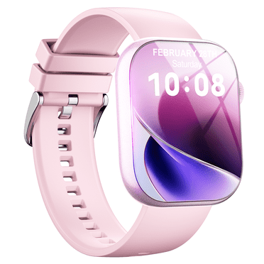 STA Smart Watch,IP68 Waterproof Smartwatch for Women Men 180  Sports Modes,2.01-inch Fitness Tracker with Bluetooth Call(Answer/Make Calls) STA Smartwatch Compatible with Android and iPhone (Pink)