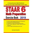 thumbnail image 1 of STAAR 6 Math Preparation Exercise Book: A Comprehensive Math Workbook and Two Full-Length STAAR 6 Math Practice Tests, (Paperback), 1 of 1