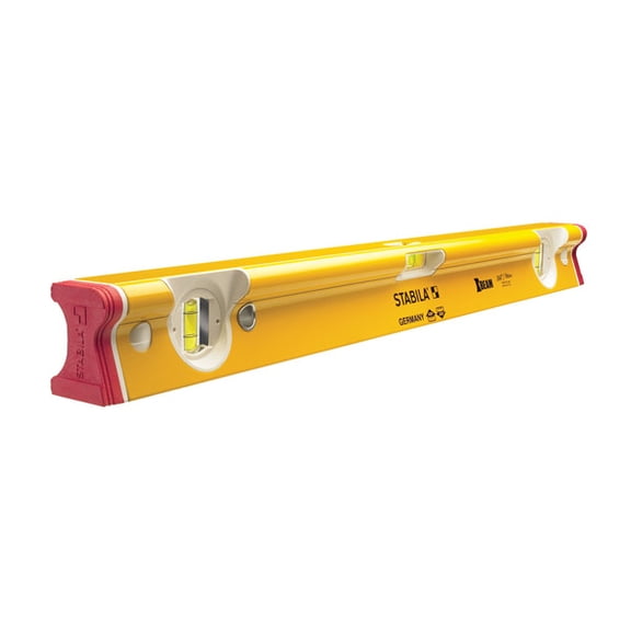 stabila 41032 32" r beam level ergonomic continuous handle grip extra strength
