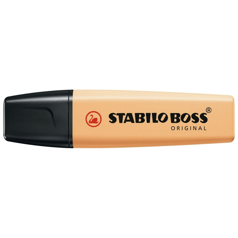 STABILO BOSS ORIGINAL Pastel Highlighter, Pale Orange 