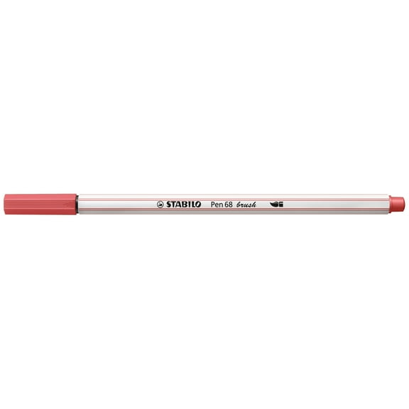 STABILO Pen 68 Brush, Rust Red