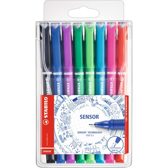 STABILO SENSOR Fineliner Wallet, 8-Color