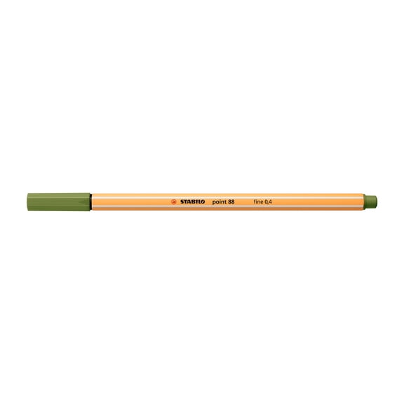STABILO point 88 Pen, Moss Green
