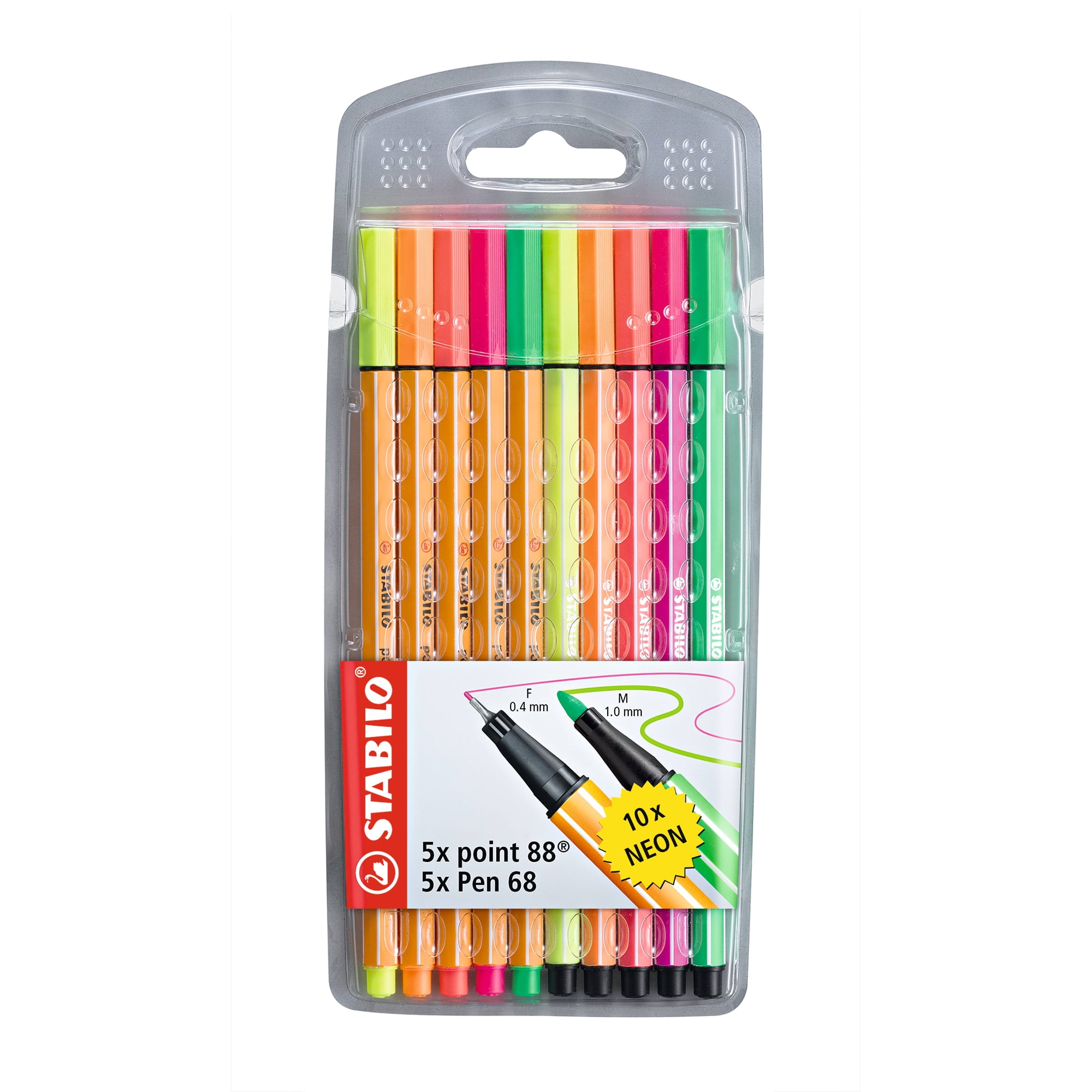 Stabilo Pen 68 Marker Wallet Set 8-Color Set