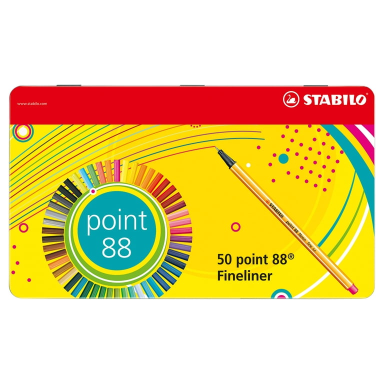 Stabilo | Point 88 Metal Tin Set of 50