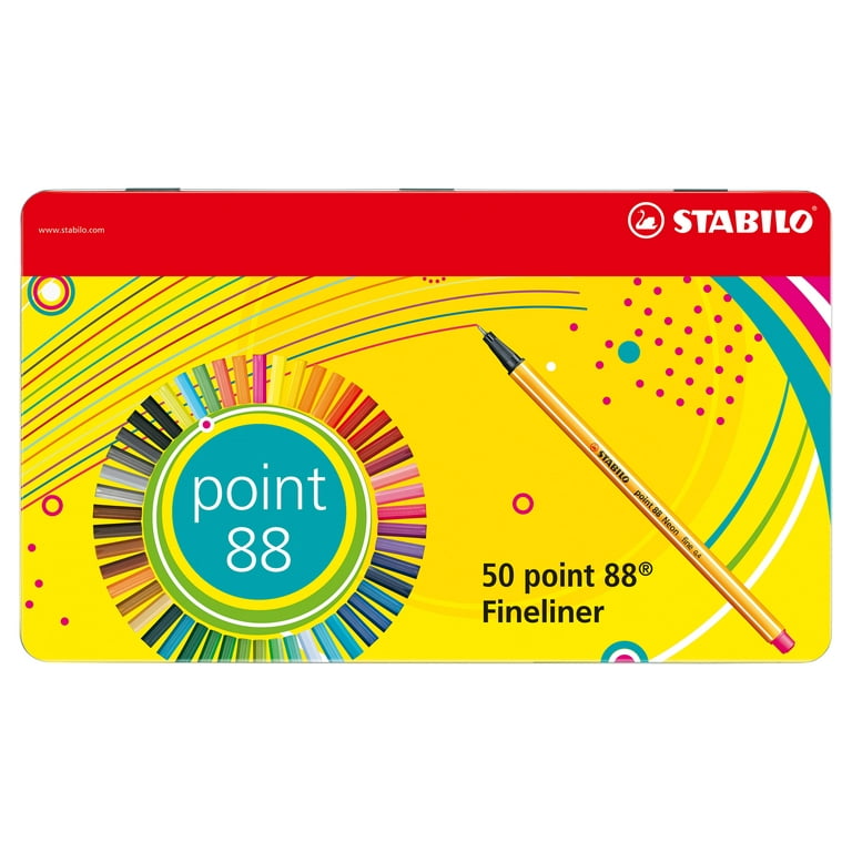 Fineliner STABILO point 88 - pack of 30 colors