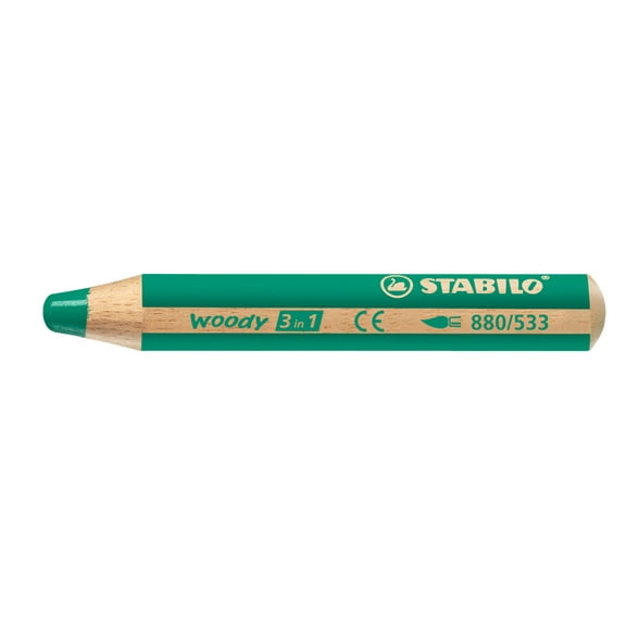 STABILO woody 3 in 1, Dark Green