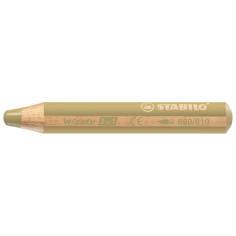 Stabilo Woody 3in1 Pencil - GOLD 10mm – A Work of Heart